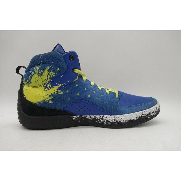 Puma Street Mid Mechanic S Snorkel Blue Blazing Yellow High Top Shoes Men\'s 9 main image 7